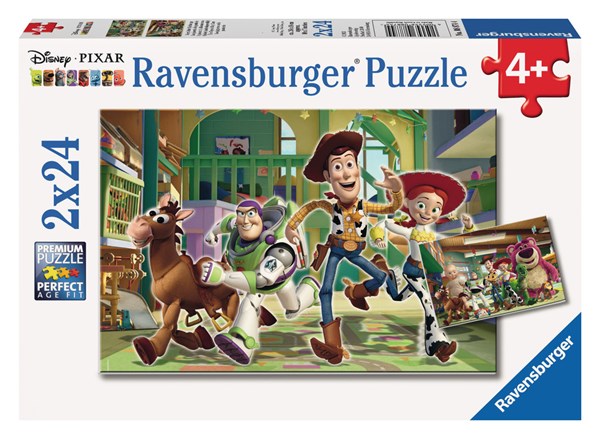 Ravensburger (08874) - "The Toys at Day Care" - 24 pieces puzzle