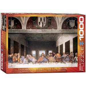 Eurographics (6000-1320) - Leonardo Da Vinci: "The Last Supper" - 1000 pieces puzzle
