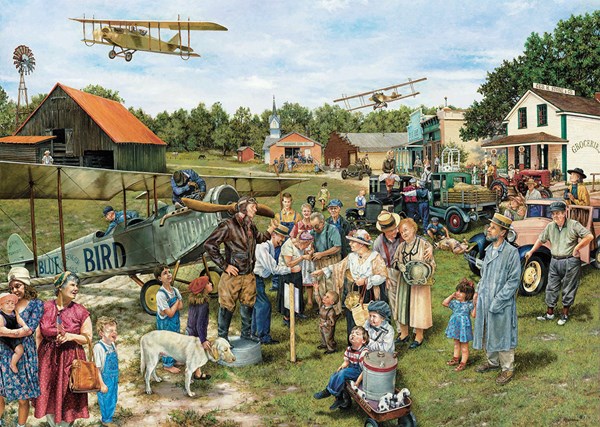 Piatnik (548048) - Susan Brabeau: "Barnstormer" - 1000 pieces puzzle