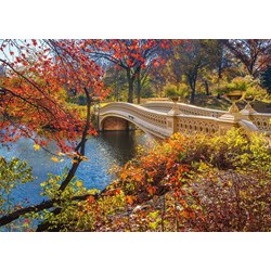Schmidt Spiele (58305) - "Walk in Central Park New York City" - 1000 pieces puzzle