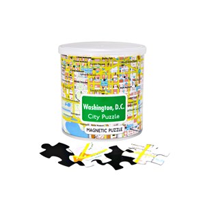 Geo Toys (GEO 239) - "City Magnetic Puzzle Washington DC" - 100 pieces puzzle