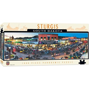 MasterPieces (71726) - James Blakeway: "Sturgis, South Dakota" - 1000 pieces puzzle