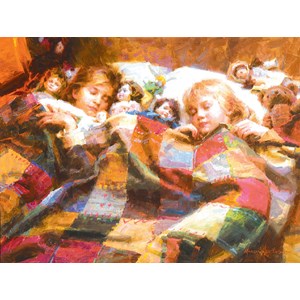 SunsOut (26711) - Morgan Weistling: "The Sleepover" - 300 pieces puzzle