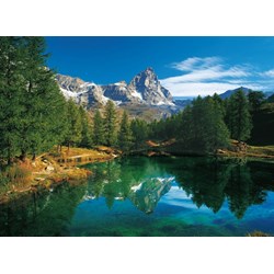 Clementoni (30360) - "The Blue Lake - Matterhorn" - 500 pieces puzzle