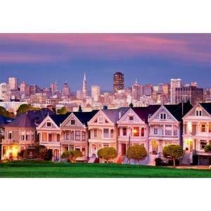 Educa (17119) - "Painted Ladies, San Francisco" - 1500 pieces puzzle