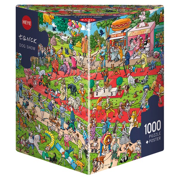 Heye (29788) - "Dog Show" - 1000 pieces puzzle