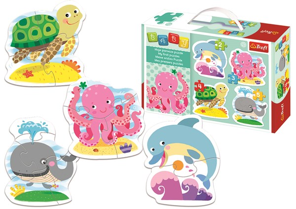 Trefl (360554) - "Ocean" - 2 3 4 5 pieces puzzle
