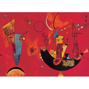 Eurographics (6000-1495) - Vassily Kandinsky: "For and Against" - 1000 pieces puzzle
