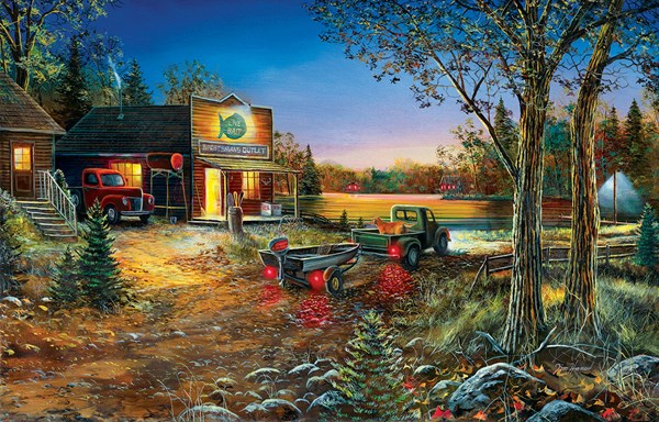 SunsOut (67399) - Jim Hansel: "Sportsman's Outlet" - 1000 pieces puzzle