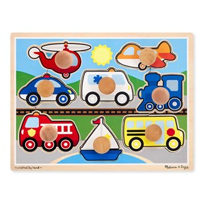 Melissa and Doug (8980) - "Vehicles" - 8 pieces puzzle