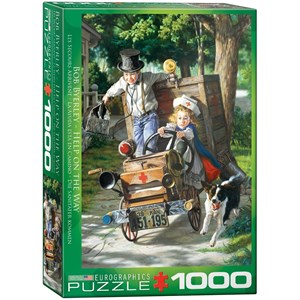 Eurographics (6000-0439) - Bob Byerley: "Help on the Way" - 1000 pieces puzzle