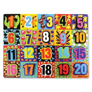 Melissa and Doug (3832) - "Jumbo Numbers" - 20 pieces puzzle