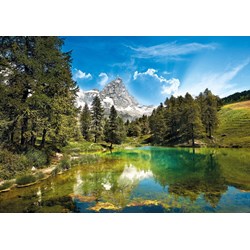 Clementoni (31680) - "Blue Lake" - 1500 pieces puzzle