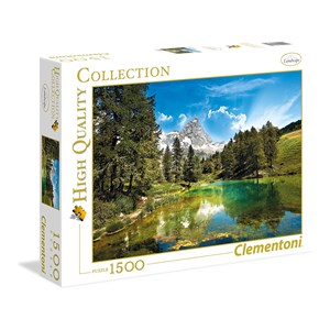 Clementoni (31680) - "Blue Lake" - 1500 pieces puzzle