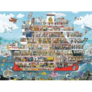 Heye (29697) - Anders Lyon: "Cruise" - 1500 pieces puzzle