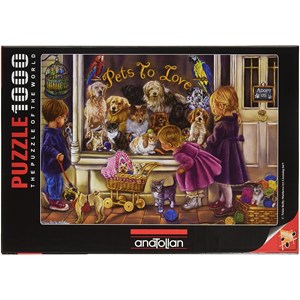 Anatolian (3186) - Tricia Reilly-Matthews: "Pets to Love" - 1000 pieces puzzle