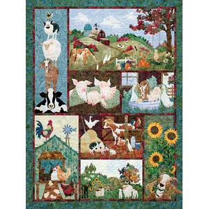 Cobble Hill (52110) - "Back on the Farm" - 500 pieces puzzle