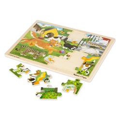 Melissa and Doug (9059) - "Pets" - 24 pieces puzzle
