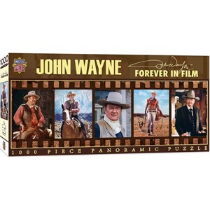 MasterPieces (71446) - "John Wayne, Forever in Film" - 1000 pieces puzzle