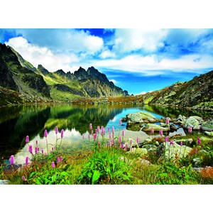 Trefl (33031) - "Pond in Tatras Mountains, Slovakia" - 3000 pieces puzzle