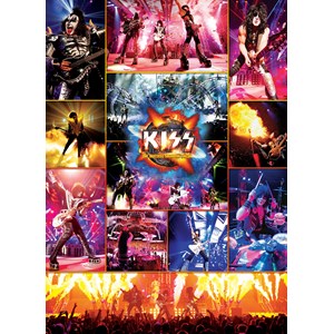 Eurographics (6000-5306) - "KISS The Hottest Show on Earth" - 1000 pieces puzzle