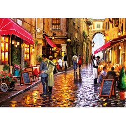 Educa (16788) - "Café Street" - 8000 pieces puzzle