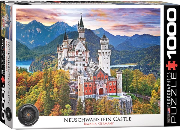 Eurographics (6000-0946) - "Neuschwanstein Castle" - 1000 pieces puzzle