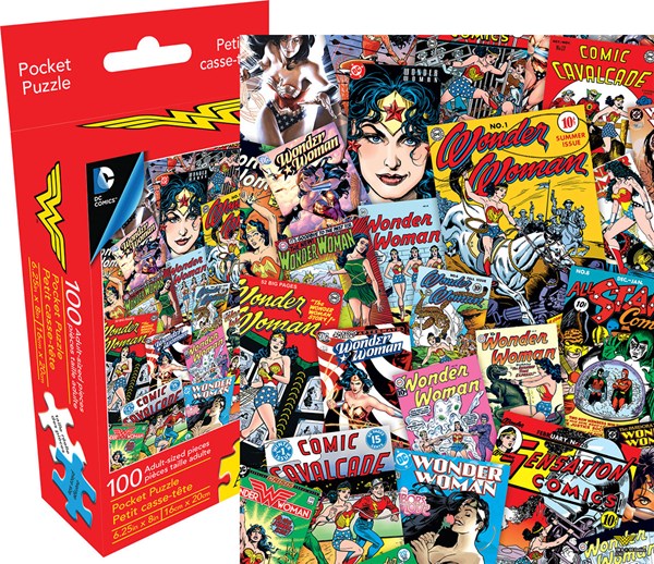 Aquarius (61108) - "DC Comics Wonder Woman (Mini)" - 100 pieces puzzle
