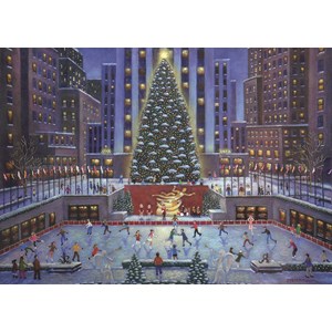 Ravensburger (19563) - "New York Christmas" - 1000 pieces puzzle