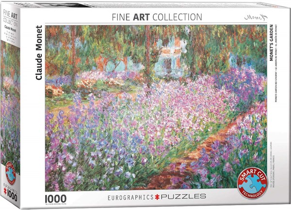 Eurographics (6000-4908) - Claude Monet: "Monet's Garden" - 1000 pieces puzzle
