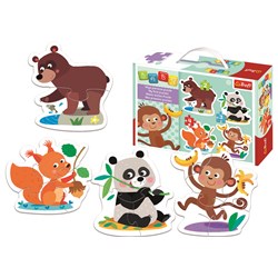 Trefl (36056) - "Delights" - 2 3 4 5 pieces puzzle