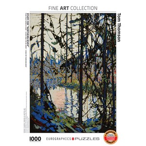 Eurographics (6000-0922) - Tom Thomson: "Study for Northern River" - 1000 pieces puzzle