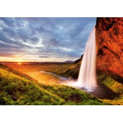Heye (29769) - Alexander von Humboldt: "Seljalandsfoss Waterfall" - 1000 pieces puzzle