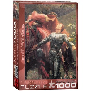 Eurographics (6000-0147) - Frank Dicksee: "Sir Frank Bernard Dicksee" - 1000 pieces puzzle