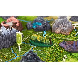 4D Cityscape (51100) - "4D Hobbit Middle Earth" - 1390 pieces puzzle