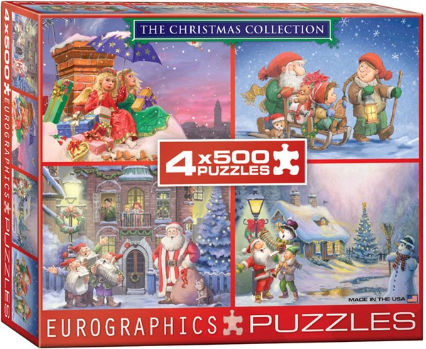 Eurographics (8904-0552) - "The Christmas Collection" - 500 pieces puzzle