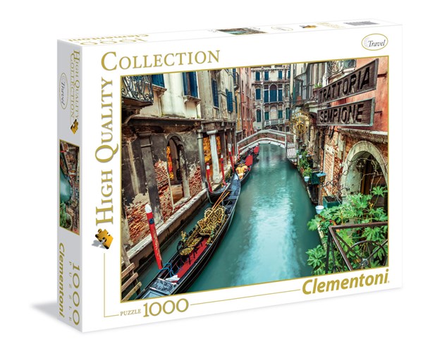 Clementoni (39328) - "Venice Canal" - 1000 pieces puzzle