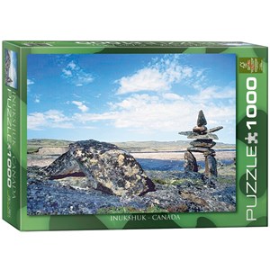 Eurographics (6000-0242) - "Inukshuk Landscape 2" - 1000 pieces puzzle