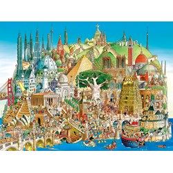 Heye (29634) - Hugo Prades: "Global City" - 1500 pieces puzzle