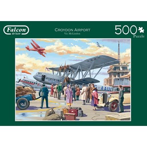 Falcon (11153) - "Croydon Airport" - 500 pieces puzzle