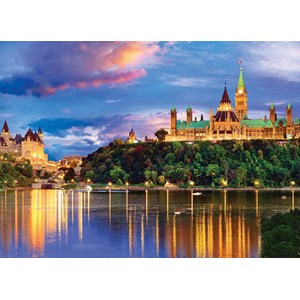 Eurographics (6000-0739) - "Ottawa, Parliament Hill" - 1000 pieces puzzle