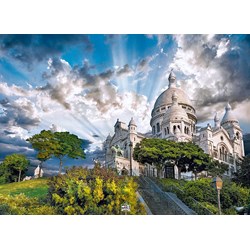 Clementoni (39383) - "Montmartre, Paris, France" - 1000 pieces puzzle