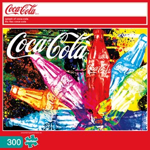 Buffalo Games (2474) - "Splash of Coca-Cola (Coca-Cola)" - 300 pieces puzzle