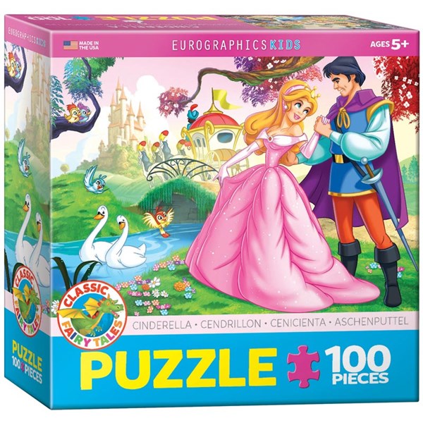 Eurographics (6100-0730) - "Cinderella" - 100 pieces puzzle