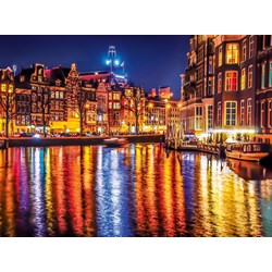 Clementoni (35037) - "Amsterdam" - 500 pieces puzzle
