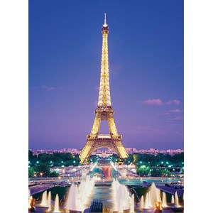 Clementoni (39122) - "Paris, Eiffel Tower Fountains" - 1000 pieces puzzle