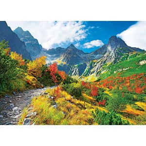Trefl (371901) - Jan Wlodarczyk: "Autumn Tatras, Poland" - 500 pieces puzzle