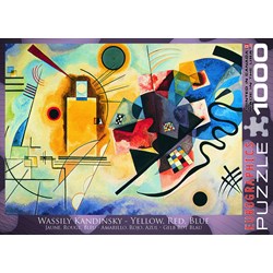 Eurographics (6000-3271) - Vassily Kandinsky: "Yellow-Red-Blue" - 1000 pieces puzzle