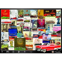 Eurographics (6000-0757) - "Cadillac Advertising Collection" - 1000 pieces puzzle
