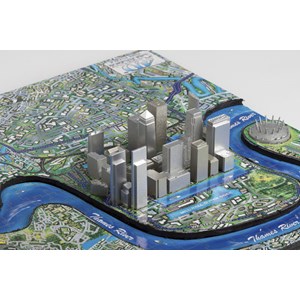 4D Cityscape (40012) - "London" - 1100 pieces puzzle